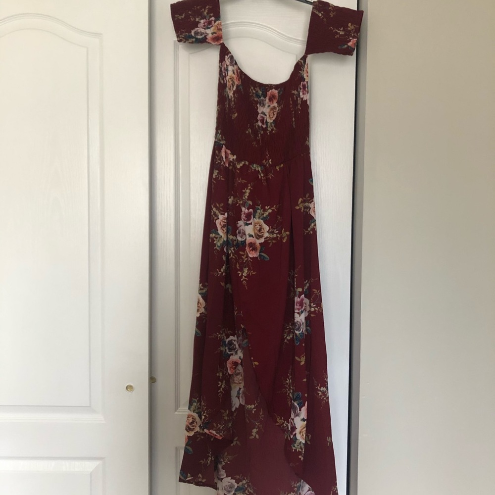 Off the shoulder Floral dress